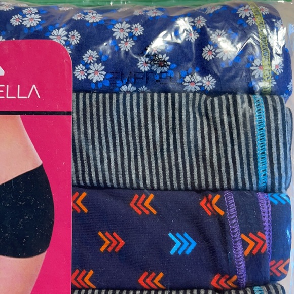 Emprella 6-pack women’s boyshort, size 7 Large - Picture 4 of 9